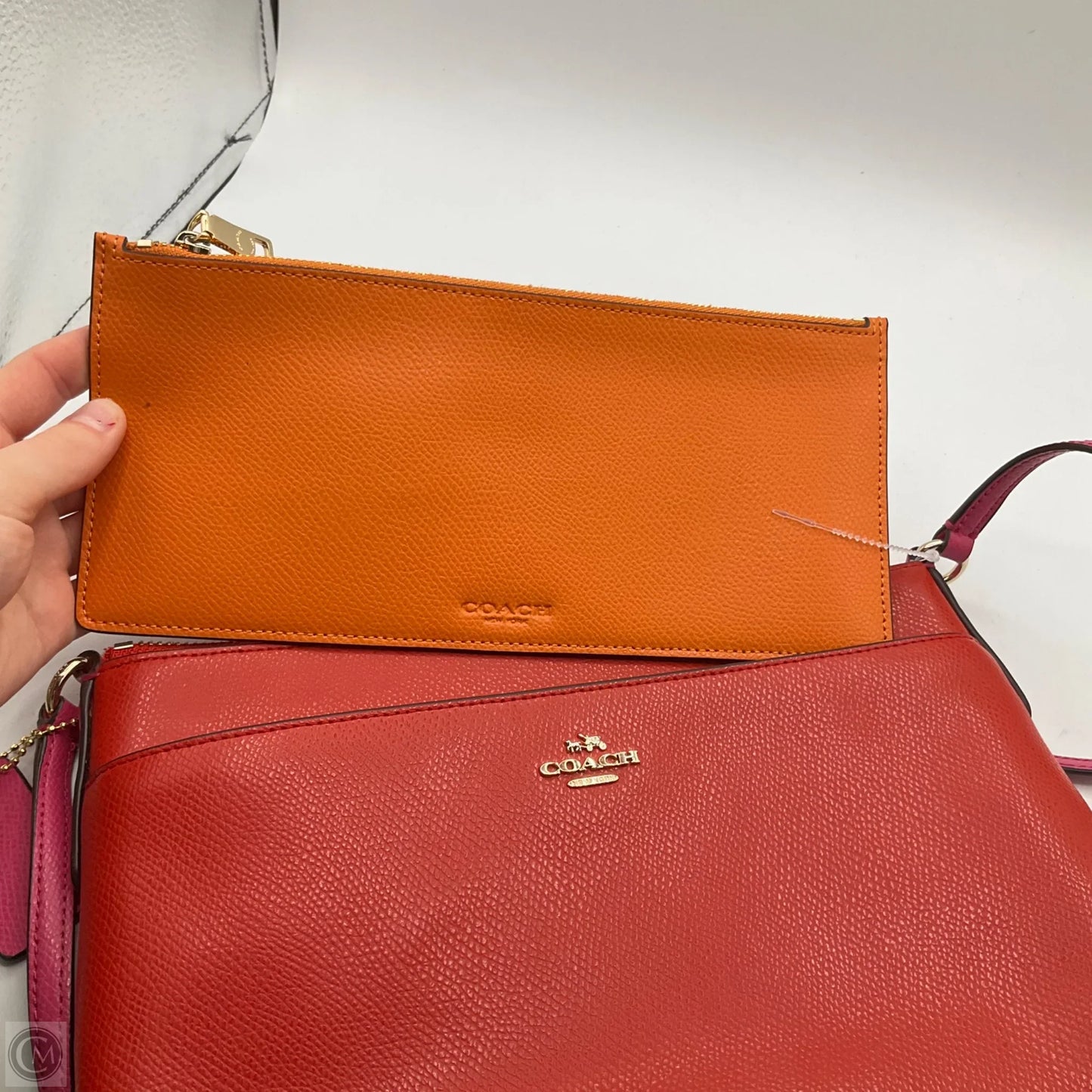 Crossbody Designer By Coach, Size: Medium