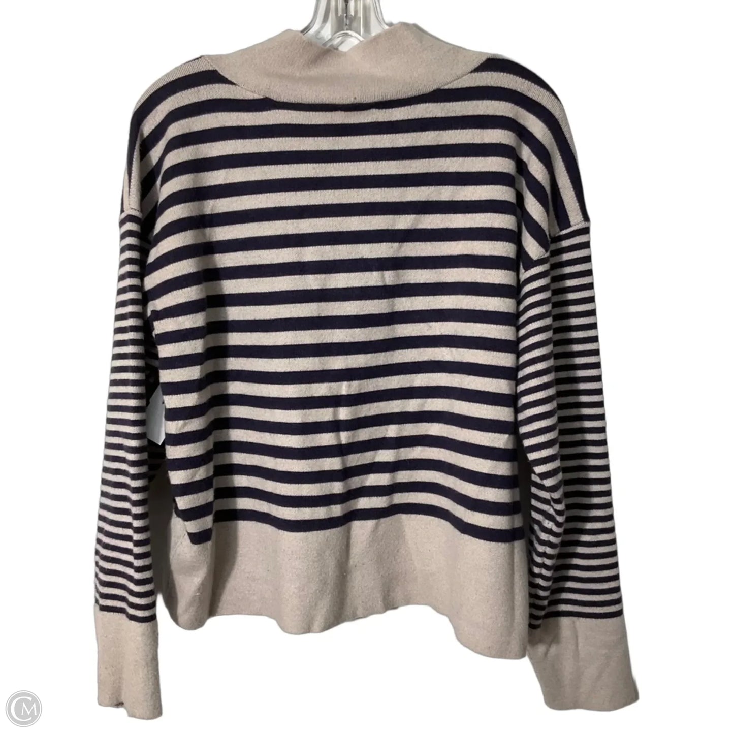 Sweater By Maeve In Striped Pattern, Size: M