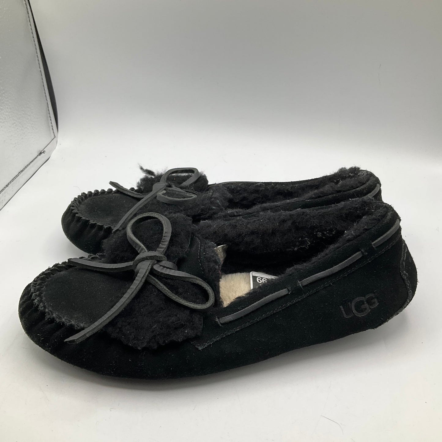 Black Slippers Ugg, Size 10