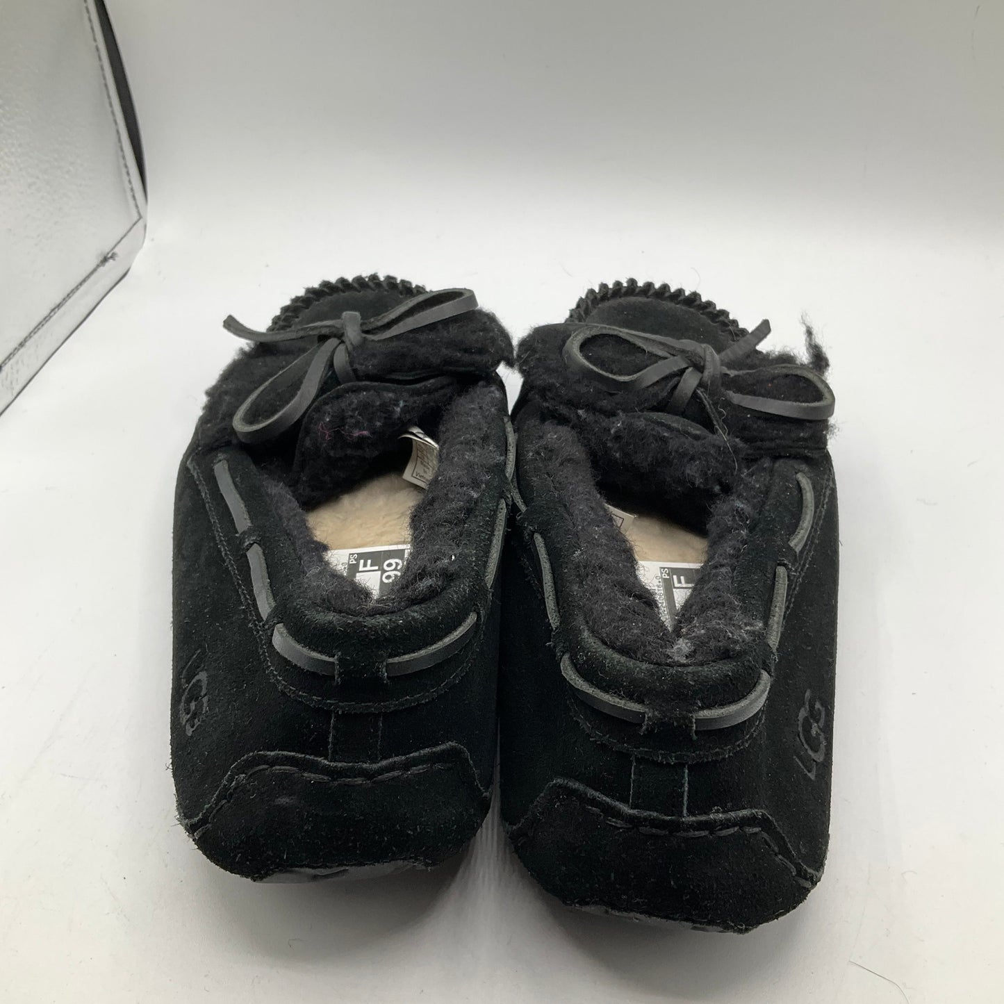 Black Slippers Ugg, Size 10