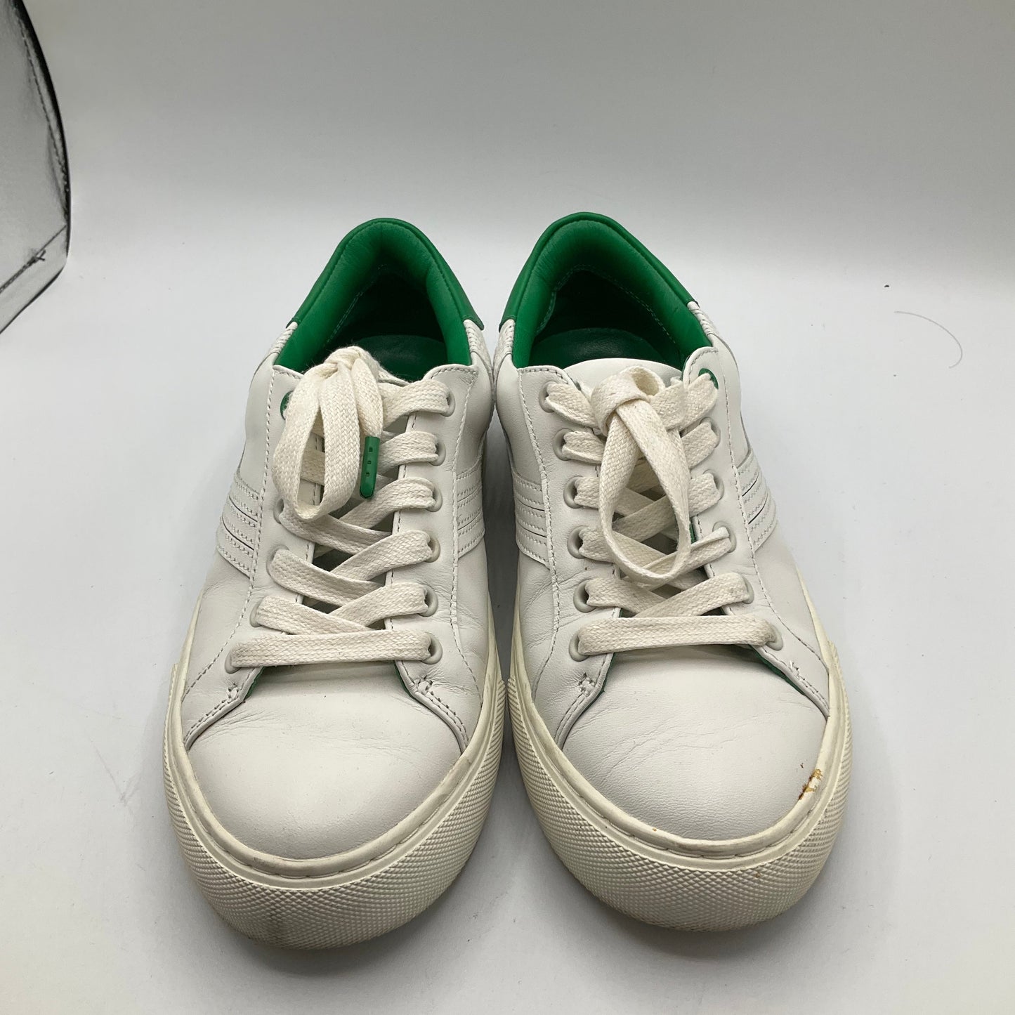 White Shoes Sneakers Tory Burch, Size 6.5