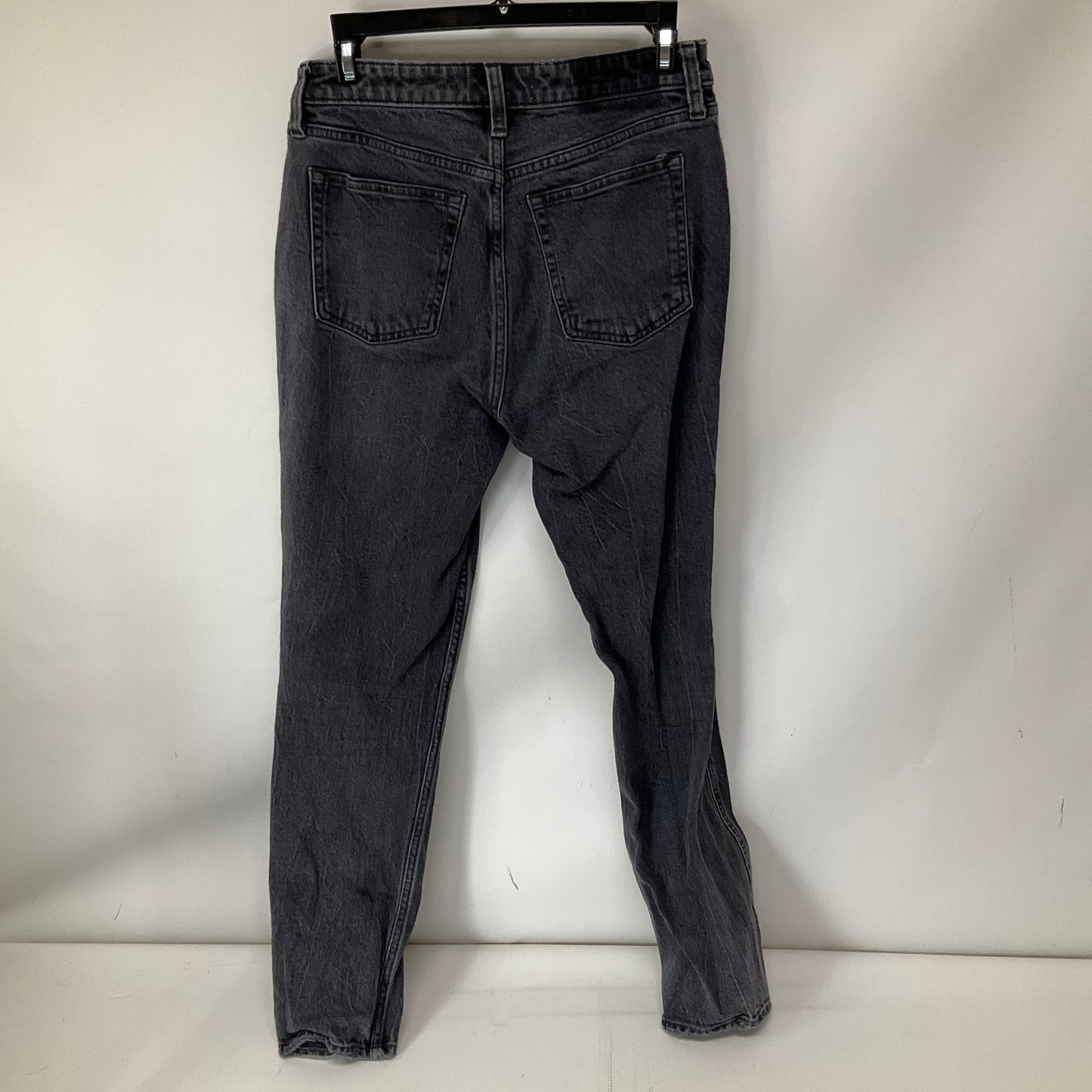 Jeans Skinny By Abercrombie And Fitch In Grey Denim, Size: 4