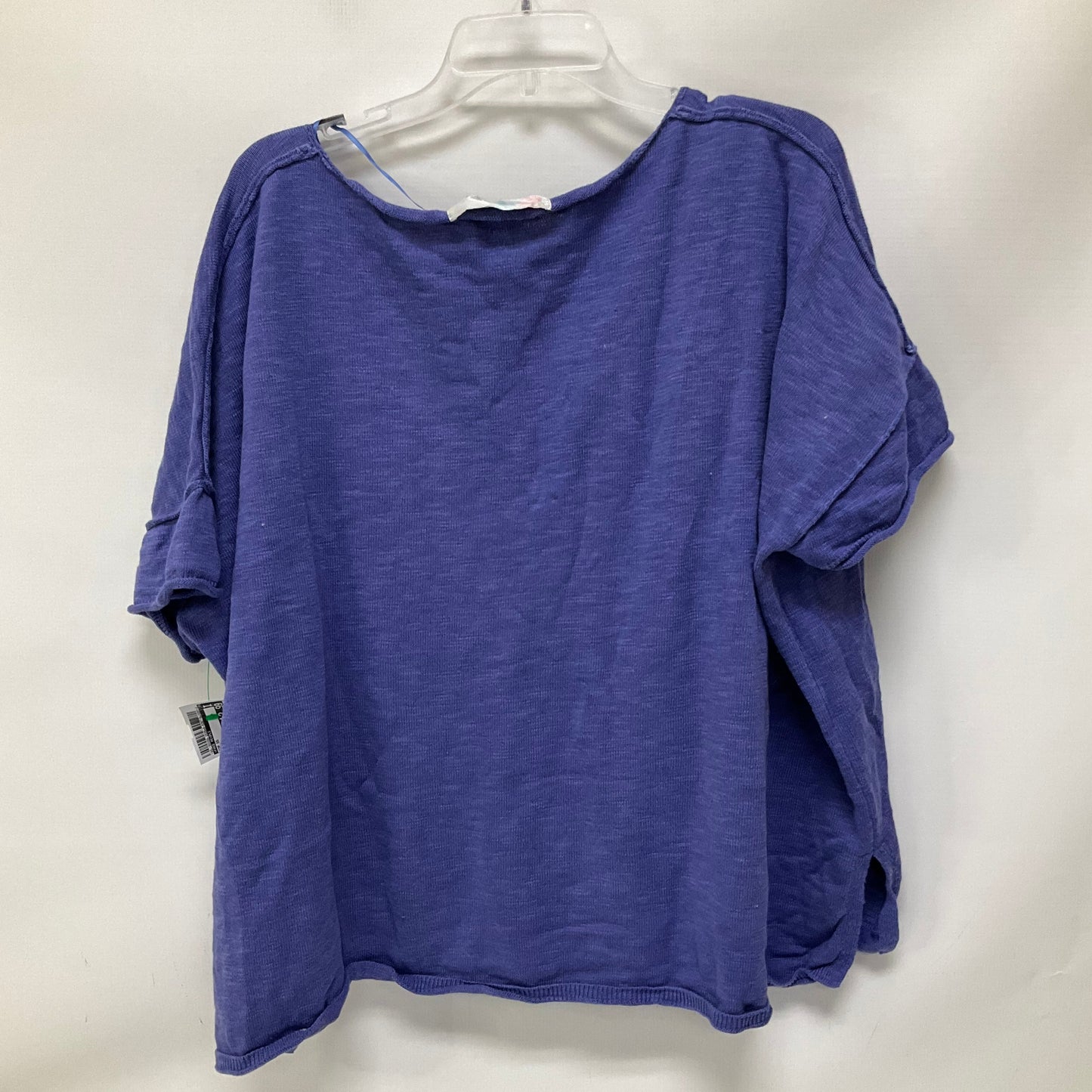 Top Short Sleeve By Free People In Blue, Size: M