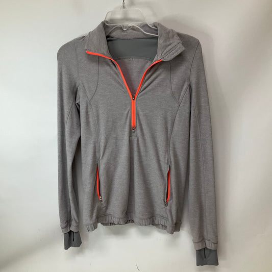 Sweatshirt Collar By Lululemon In Grey, Size: 4