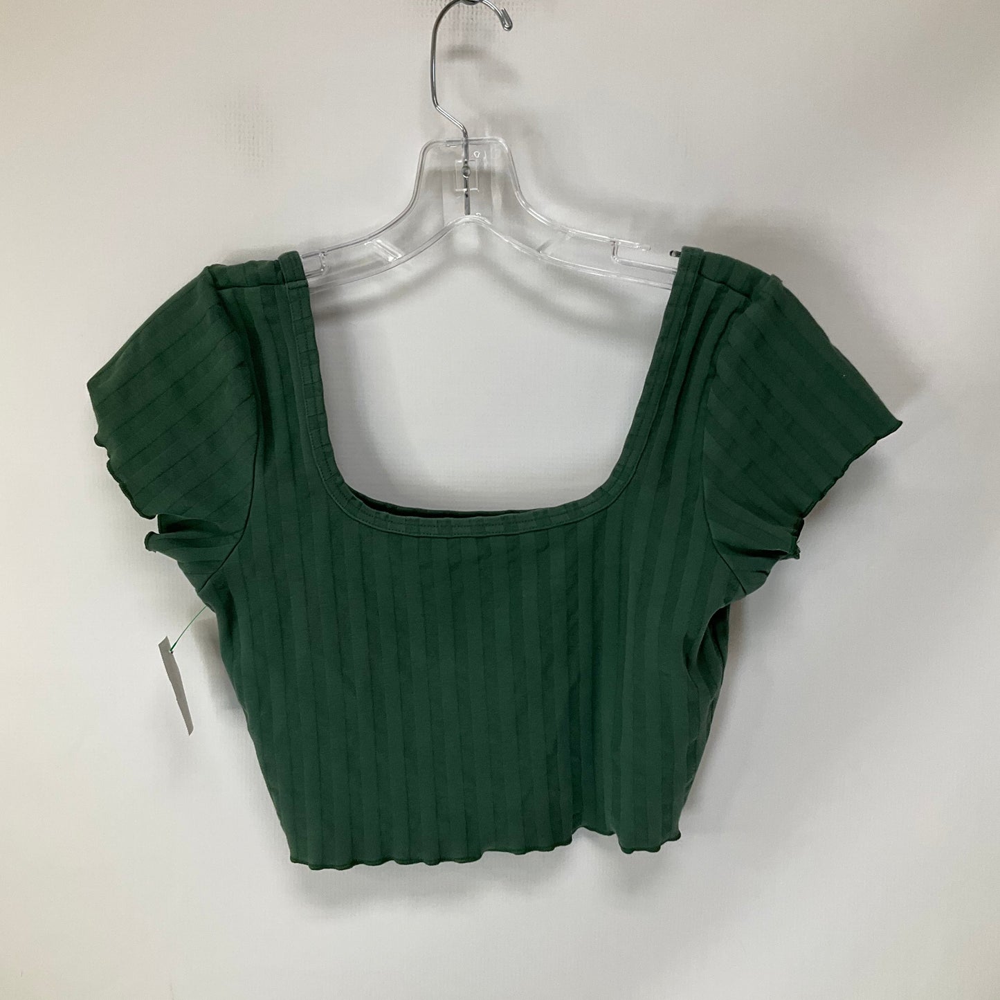 Top Short Sleeve By Aerie In Green, Size: M