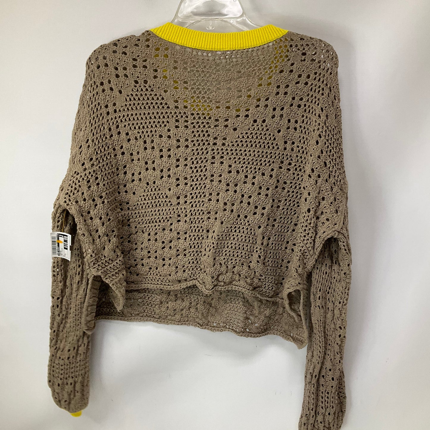 Sweater By Free People In Tan & Yellow, Size: S