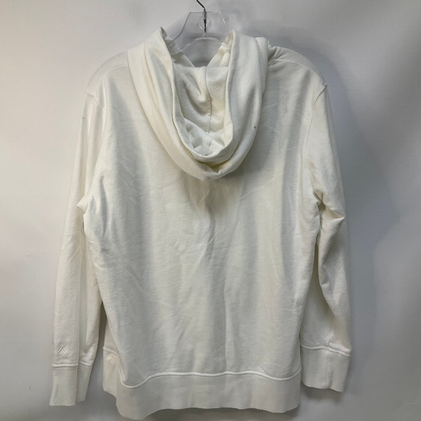 Sweatshirt Hoodie By Uniqlo In White, Size: Xl