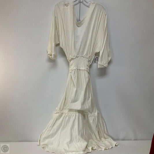 Dress Casual Maxi By Free People In White, Size: M