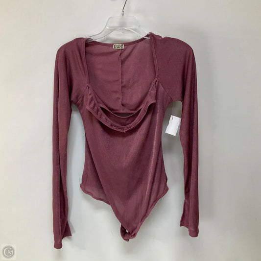 Bodysuit By Free People In Pink, Size: M