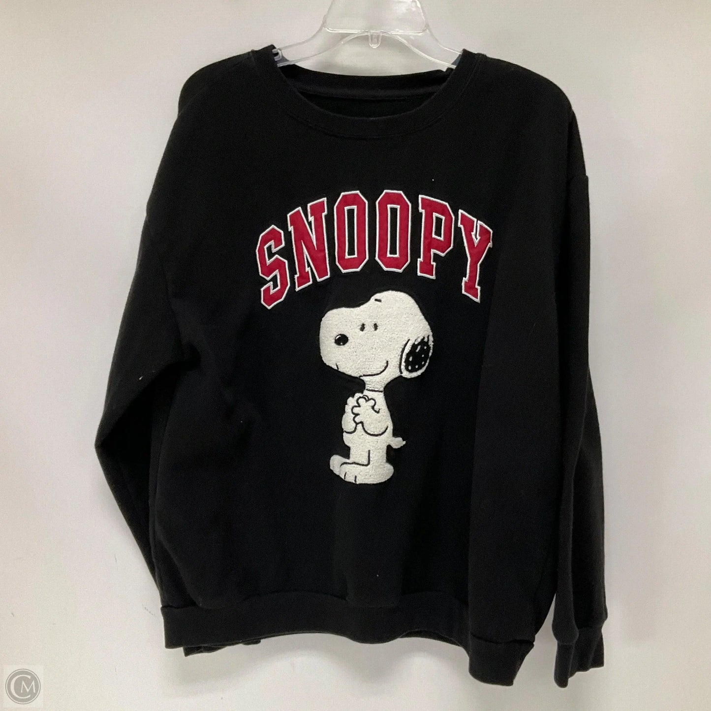 Top Long Sleeve By Cme In Black, Size: Xl