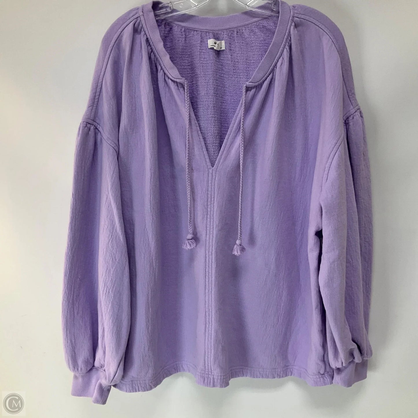 Sweatshirt Crewneck By Aerie In Purple, Size: L
