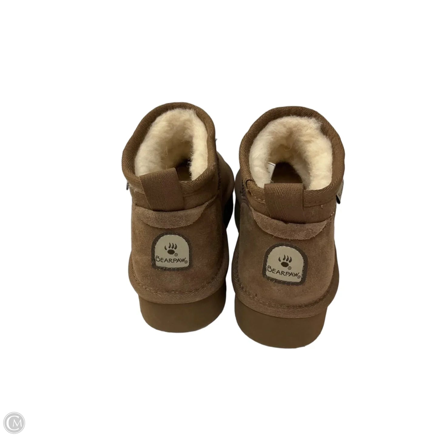 Boots Ankle Flats By Bearpaw In Brown, Size: 6