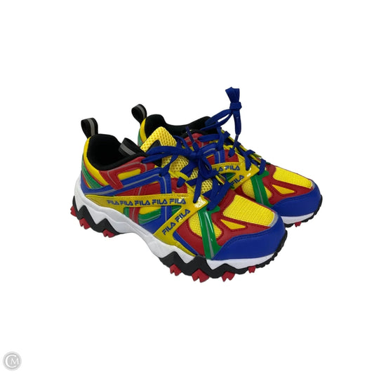 Shoes Athletic By Fila In Multi-colored, Size: 5.5