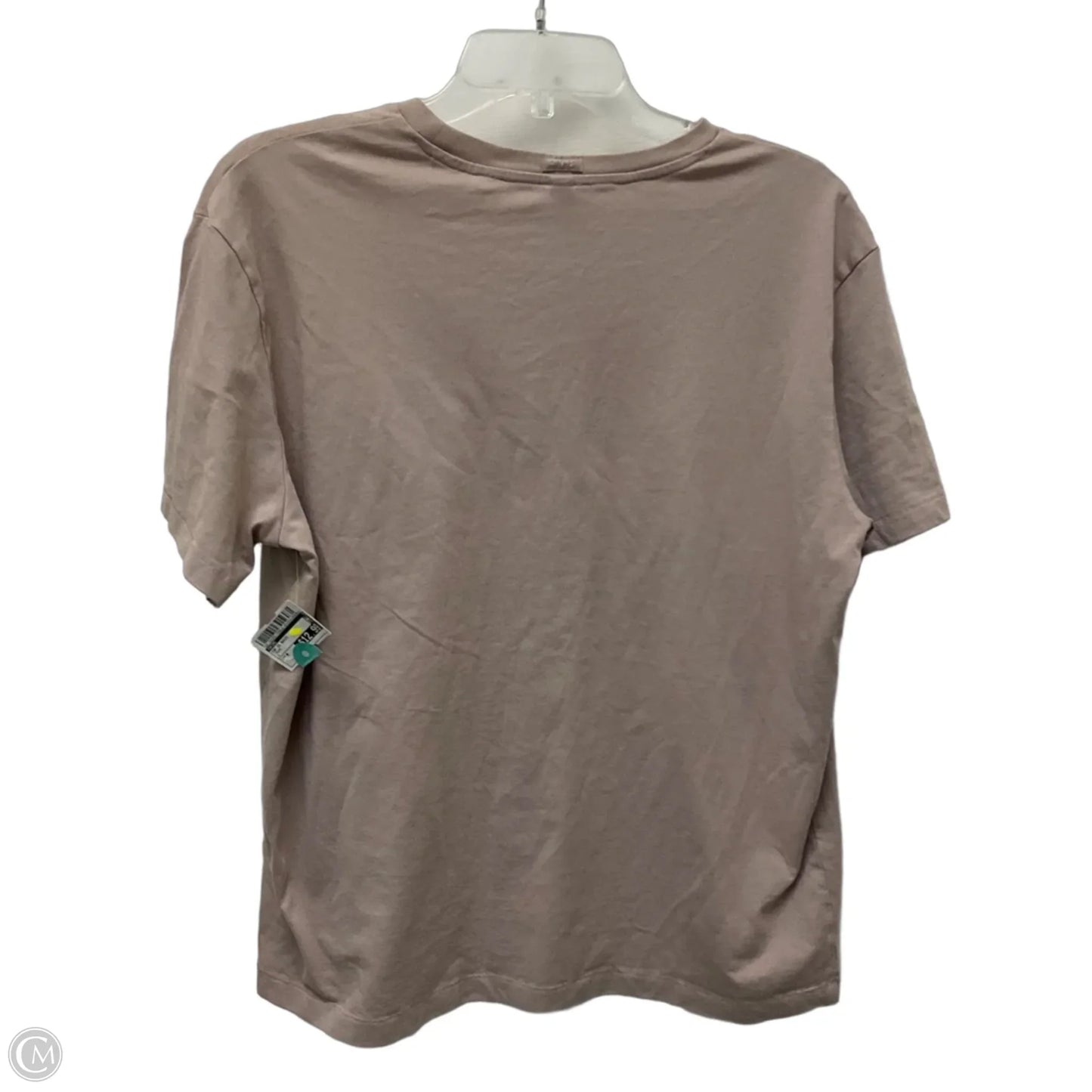 Top Short Sleeve Basic By Skims In Taupe, Size: M
