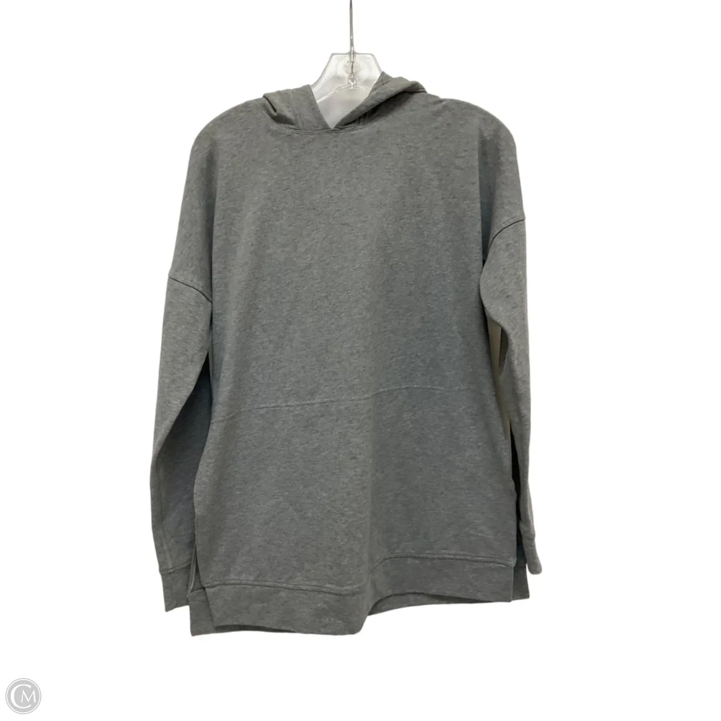 Athletic Sweatshirt Crewneck By Lululemon In Grey, Size: 8