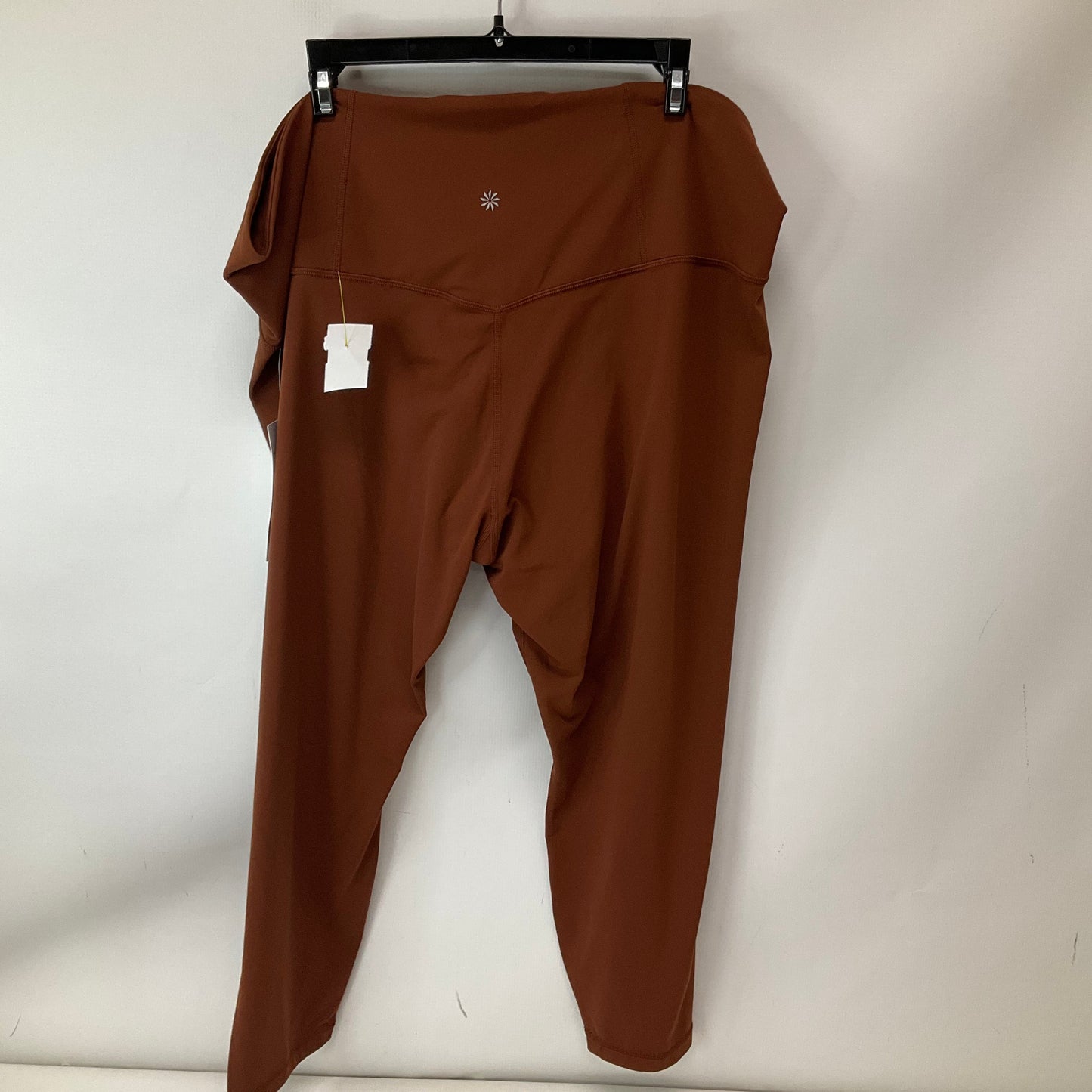 Athletic Leggings By Athleta In Brown, Size: 3x