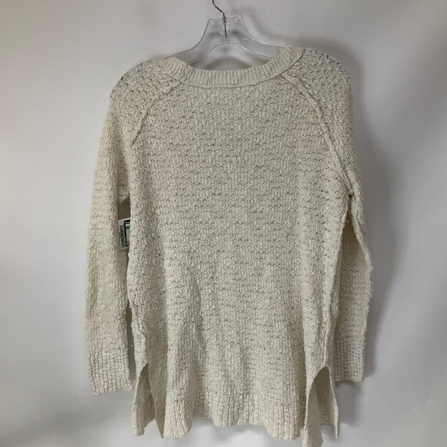 Top Long Sleeve By Free People In White, Size: S