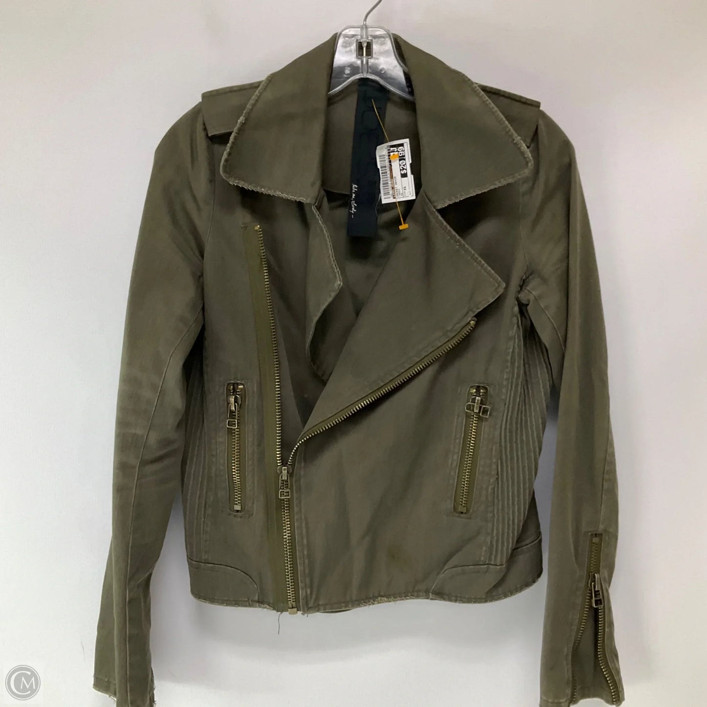 Jacket Denim By Joes Jeans In Green, Size: Xs