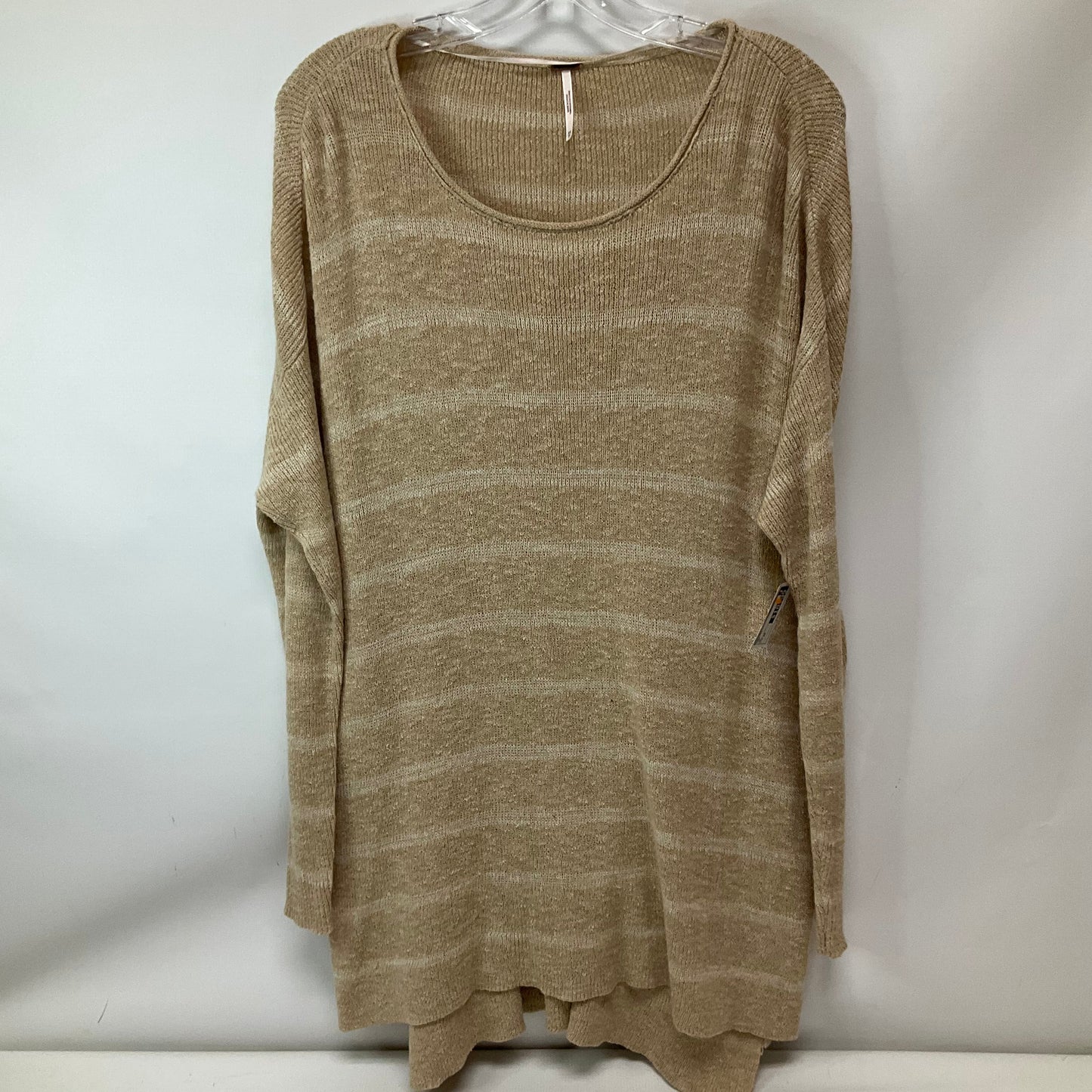 Sweater By Free People In Tan, Size: Xs