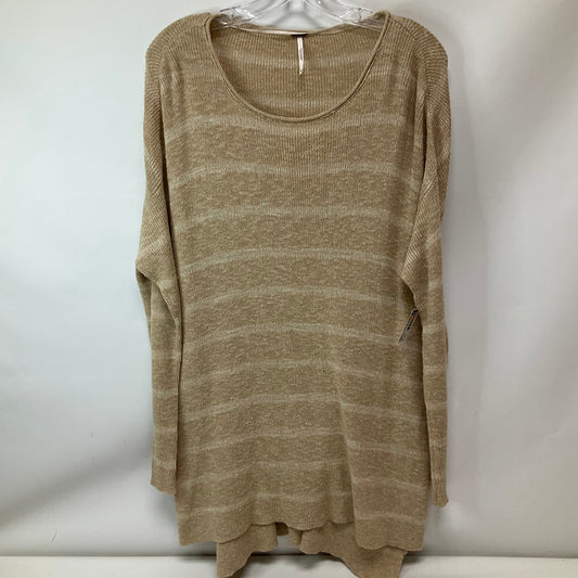 Sweater By Free People In Tan, Size: Xs