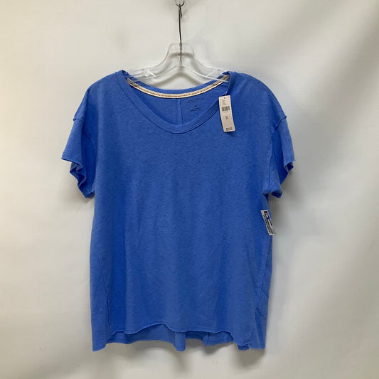 Top Short Sleeve By Pilcro In Blue, Size: Xs