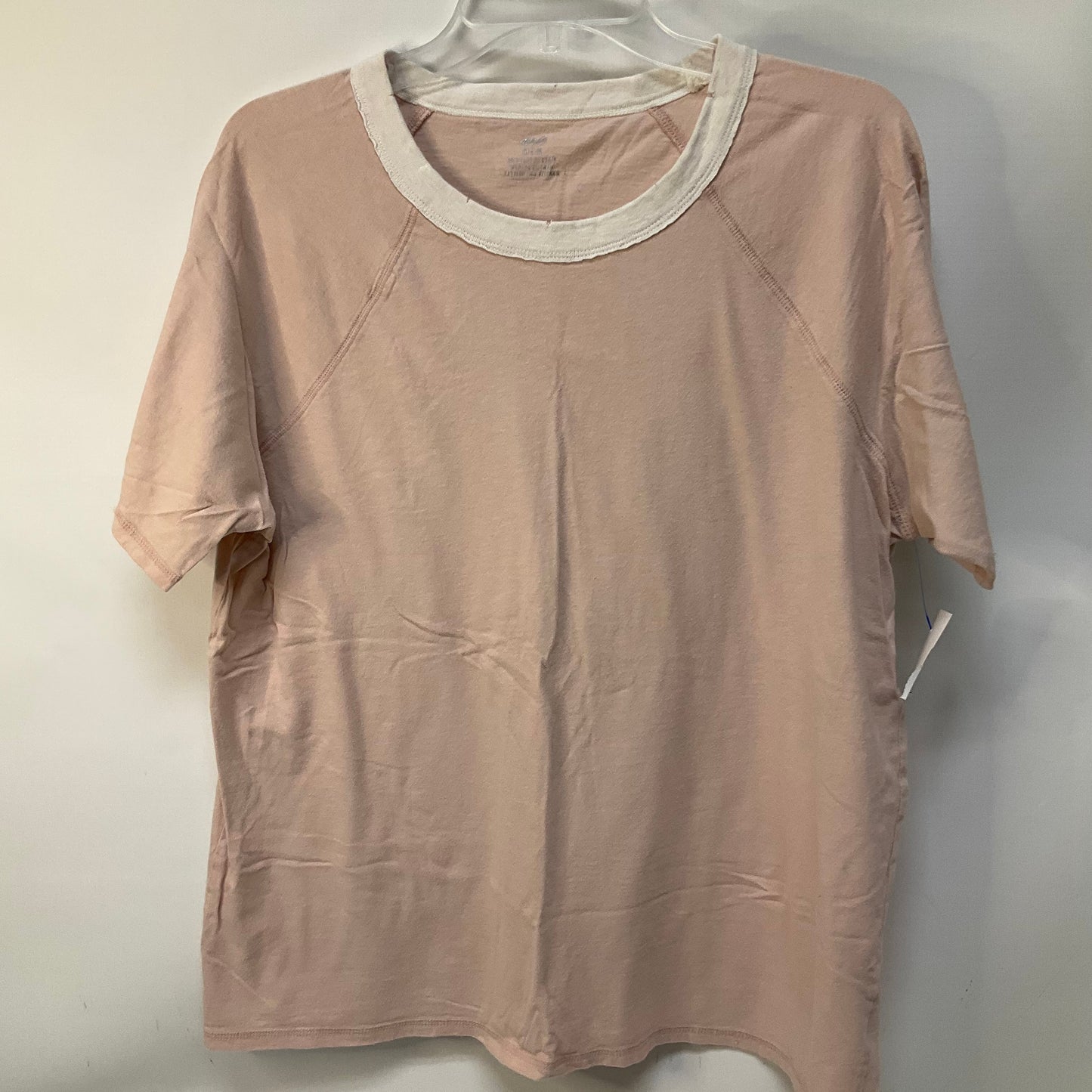 Top Short Sleeve By Aerie In Pink, Size: M