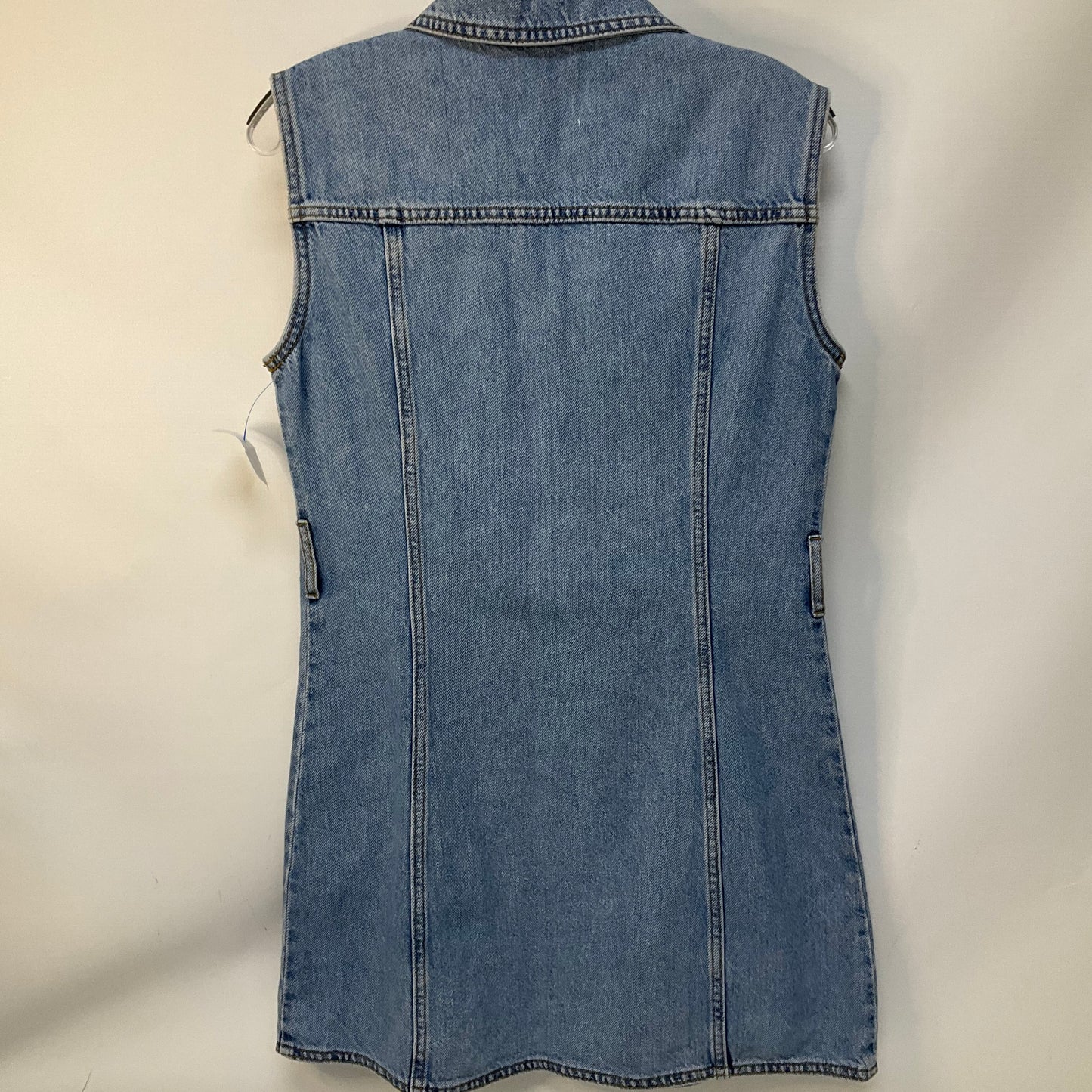 Dress Casual Short By Zara In Blue Denim, Size: M