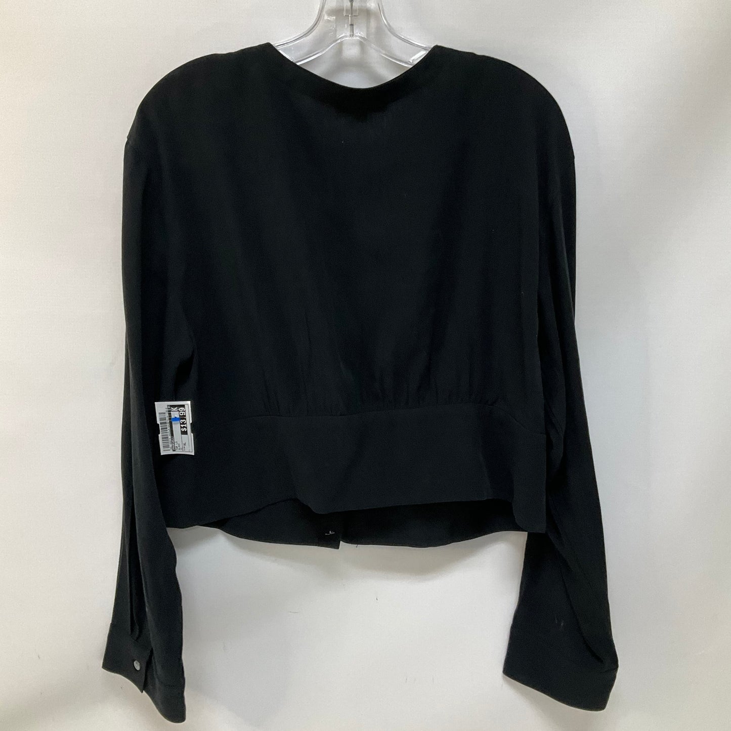 Top Long Sleeve By Madewell In Black, Size: Xl