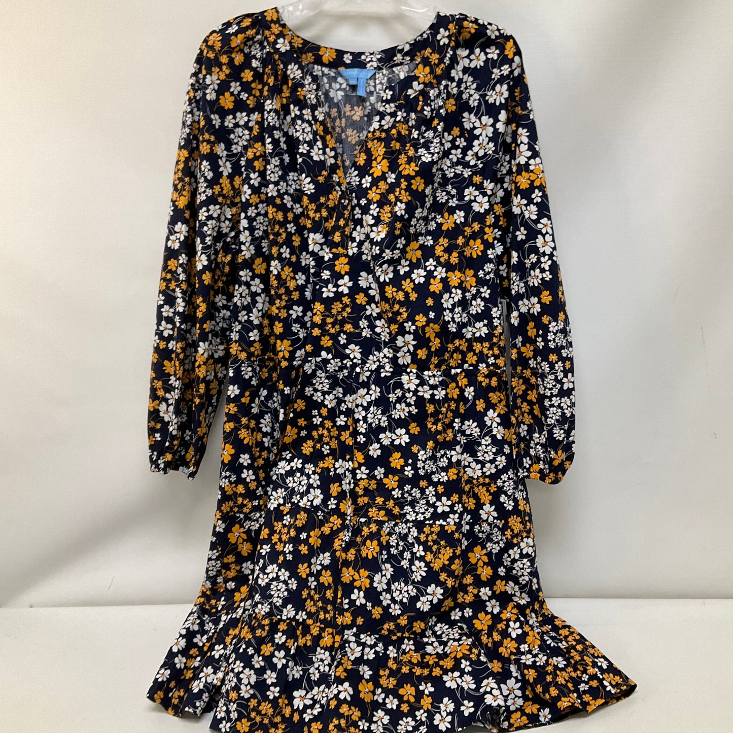 Dress Casual Midi By Draper James In Floral Print, Size: Xxl