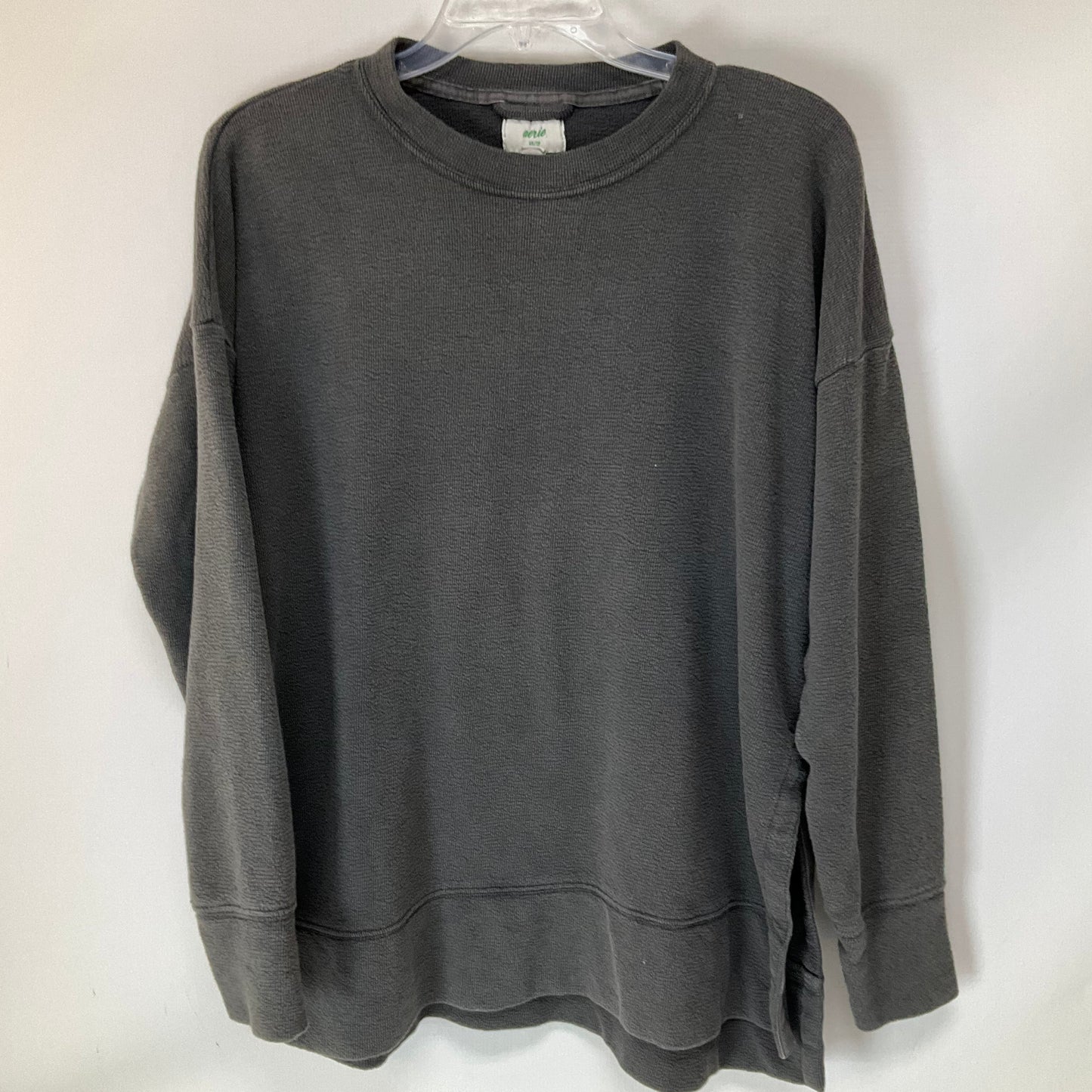 Top Long Sleeve By Aerie In Grey, Size: Xs