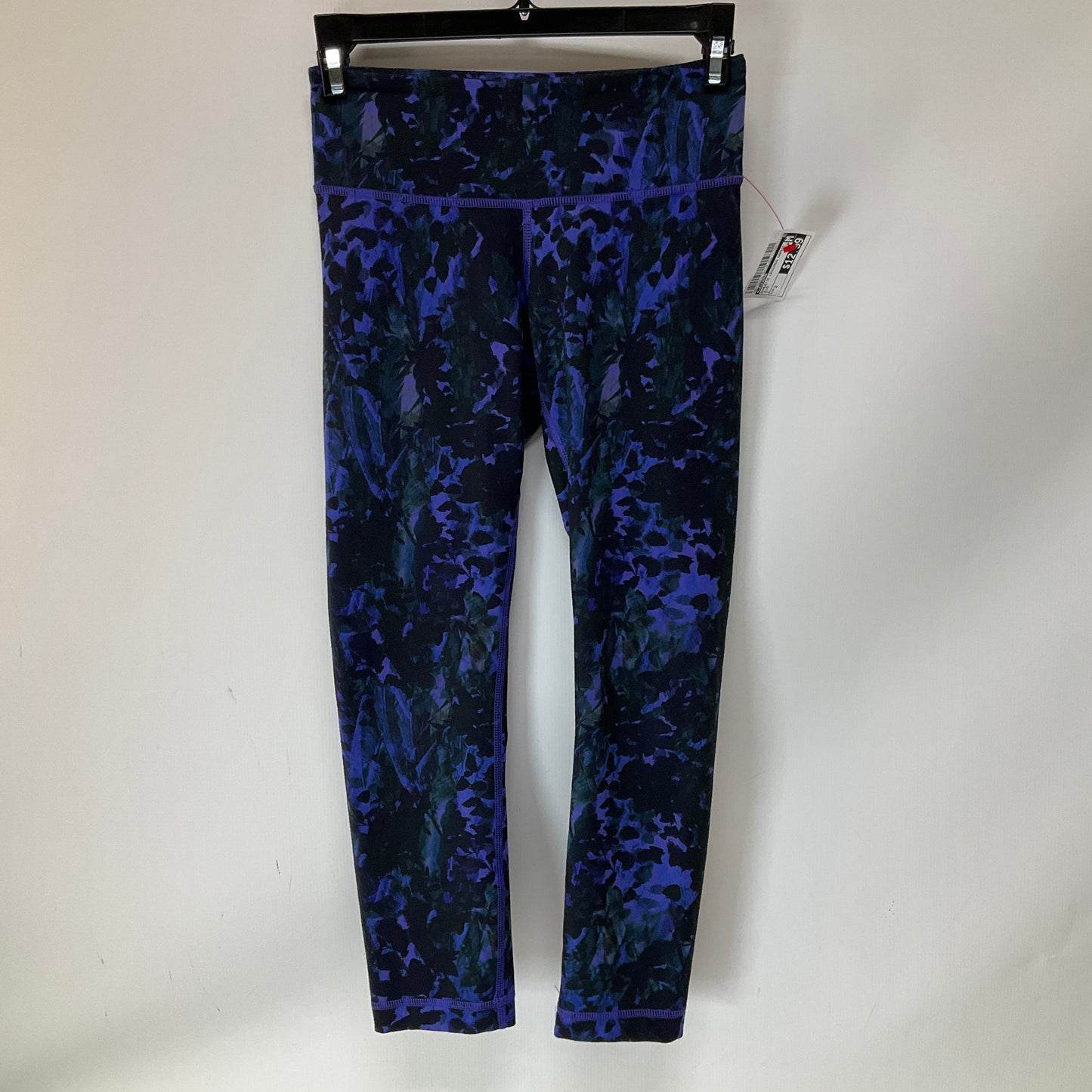 Athletic Leggings Capris By Lululemon In Blue, Size: 2