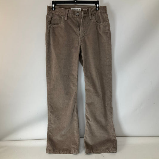 Pants Corduroy By Abercrombie And Fitch In Brown, Size: 0