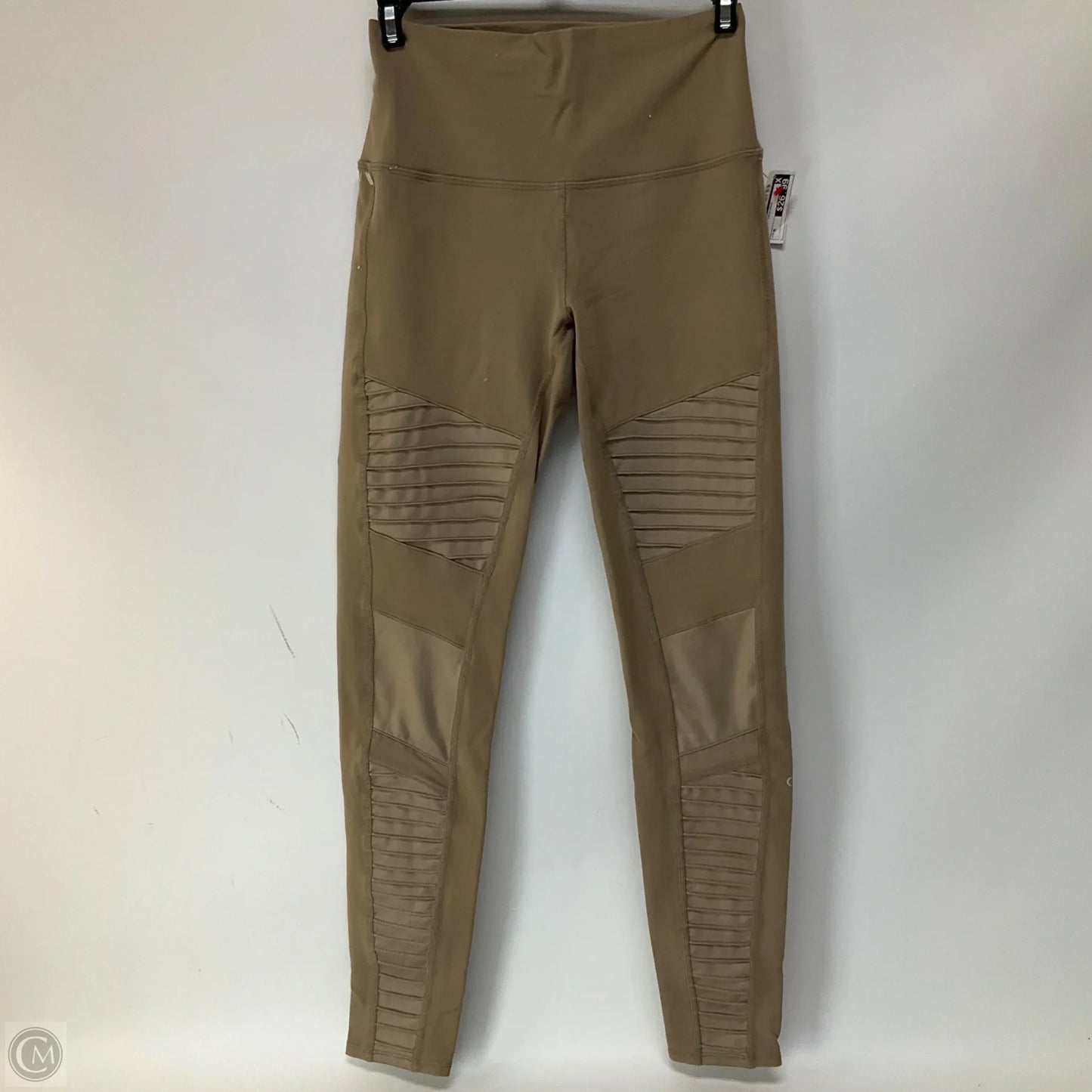 Athletic Leggings By Alo In Tan, Size: M