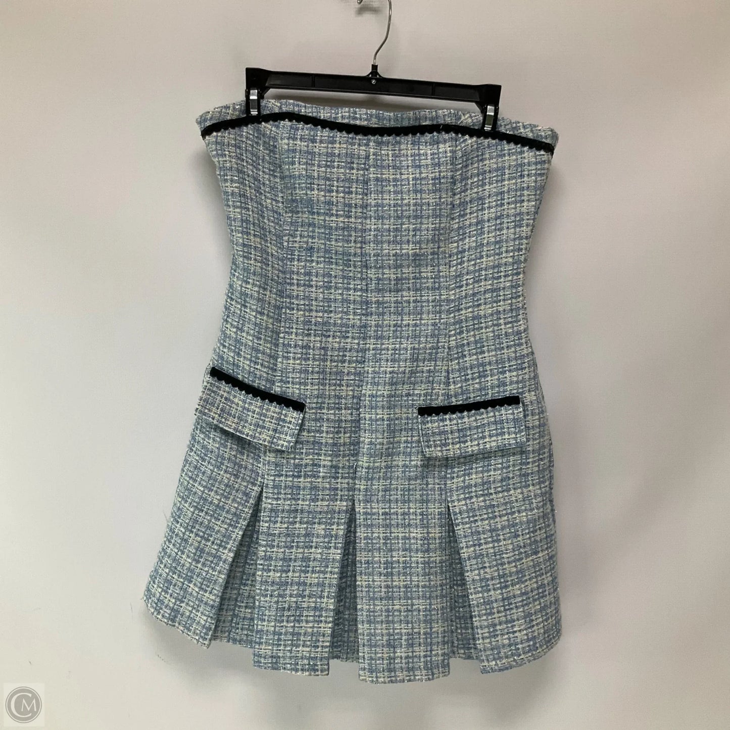 Dress Casual Short By Cider In Blue, Size: S