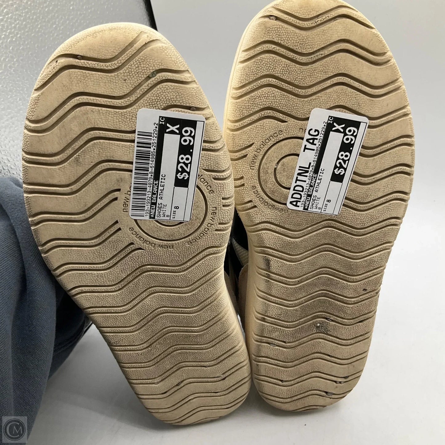 Shoes Athletic By New Balance In White, Size: 8