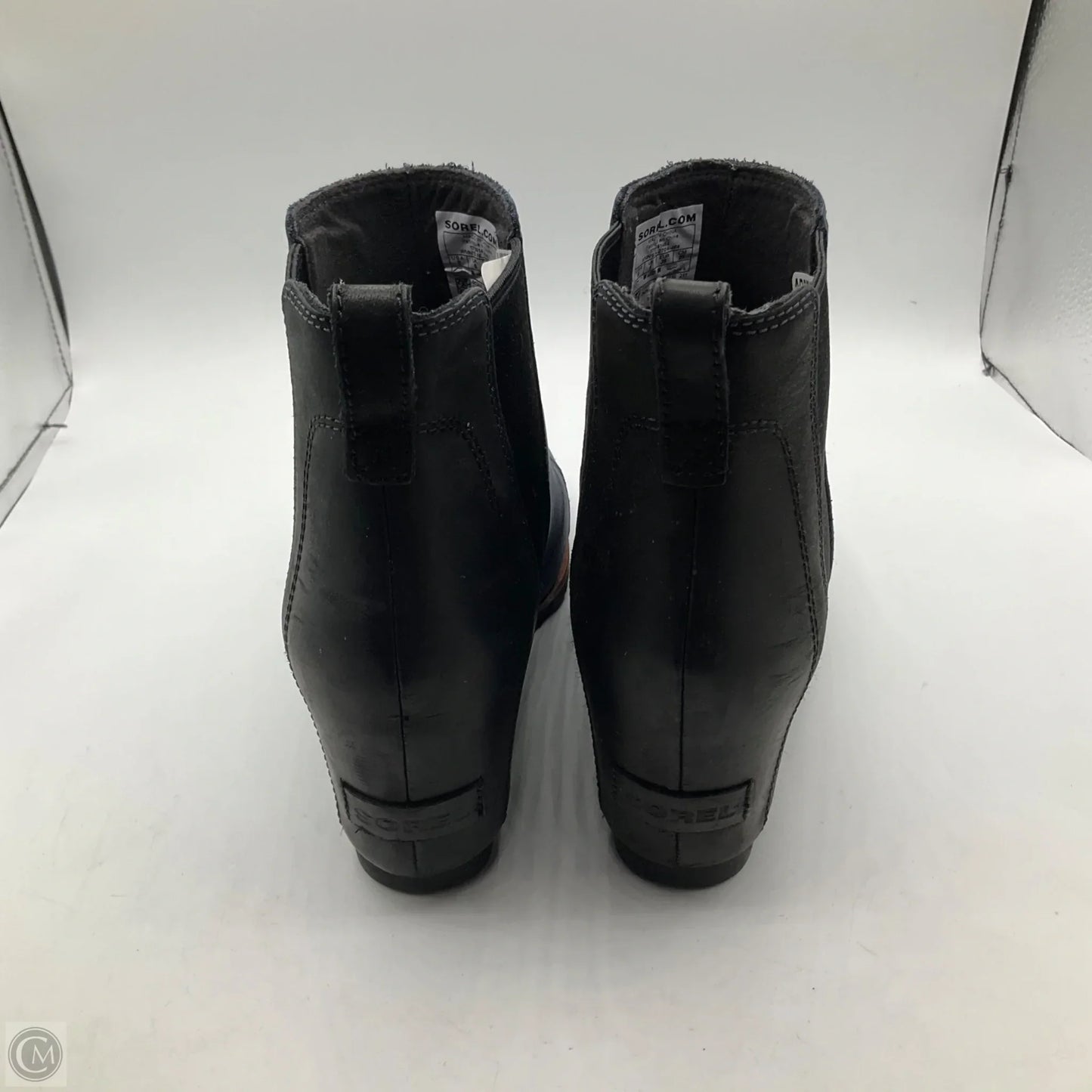 Boots Ankle Heels By Sorel In Blue, Size: 8