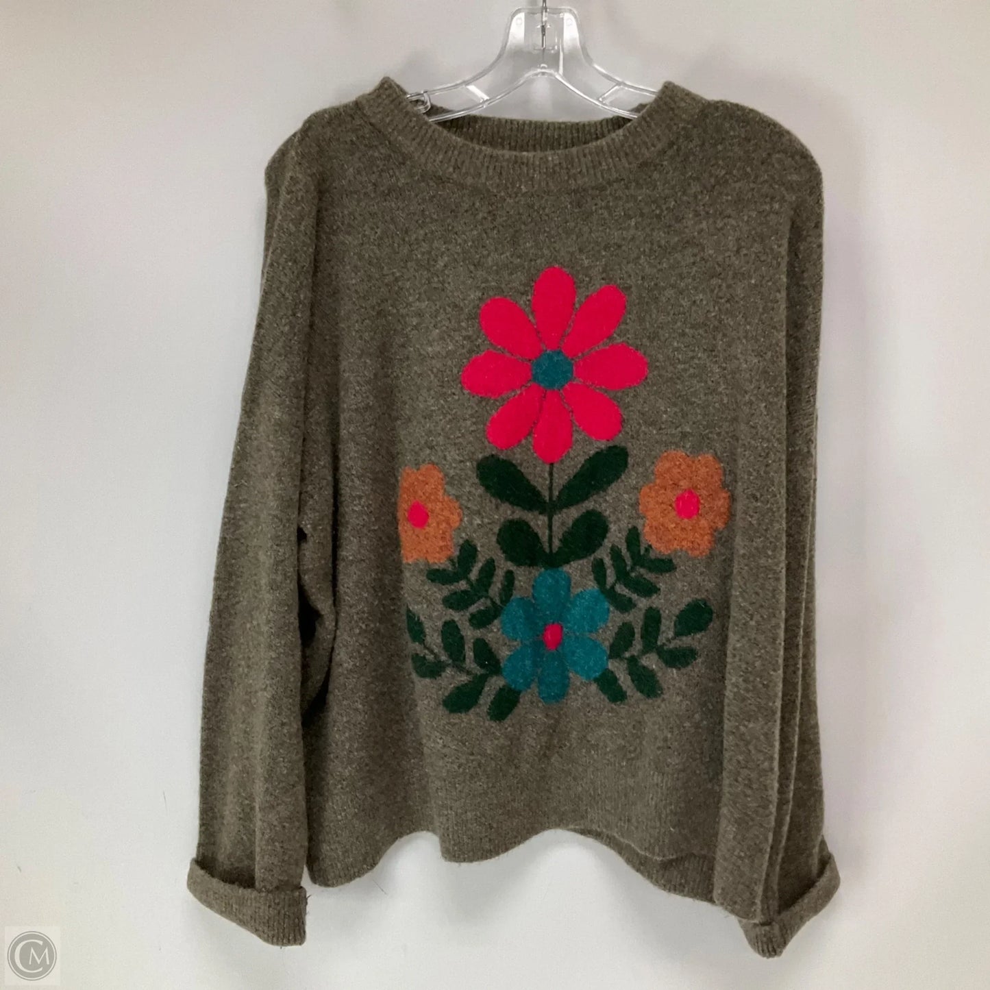 Sweater By Natural Life In Grey, Size: Xl