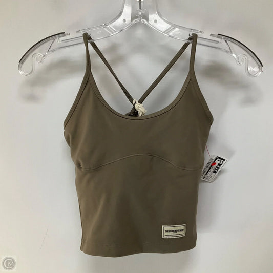 Athletic Tank Top By Cmb In Brown, Size: Xs