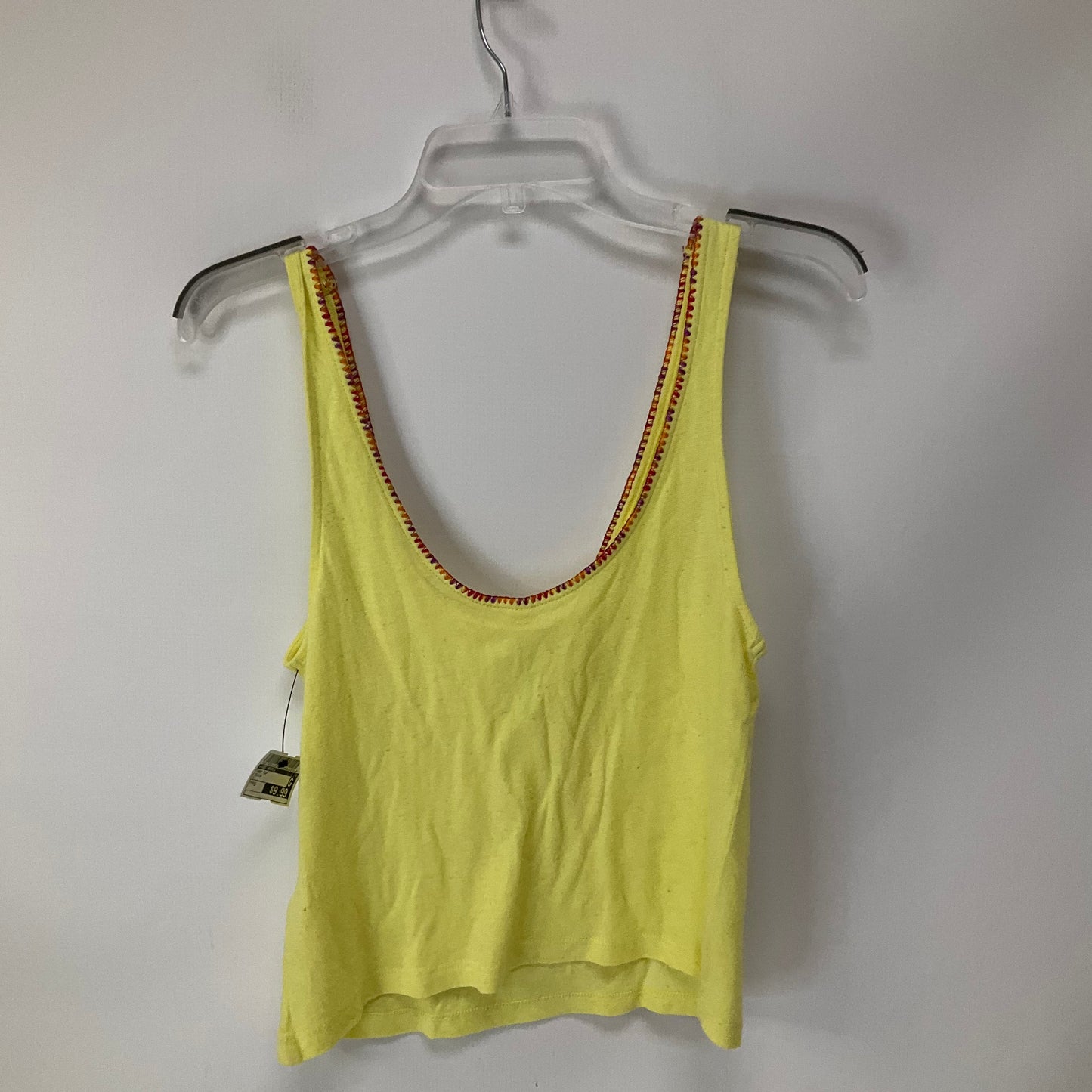 Yellow Tank Top Free People, Size S