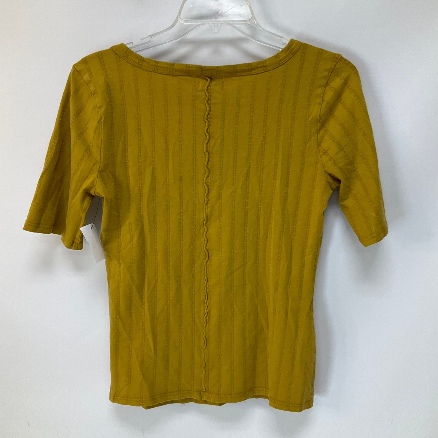 Yellow Top Short Sleeve Pilcro, Size M