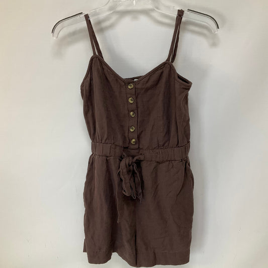 Brown Romper Aerie, Size Xs