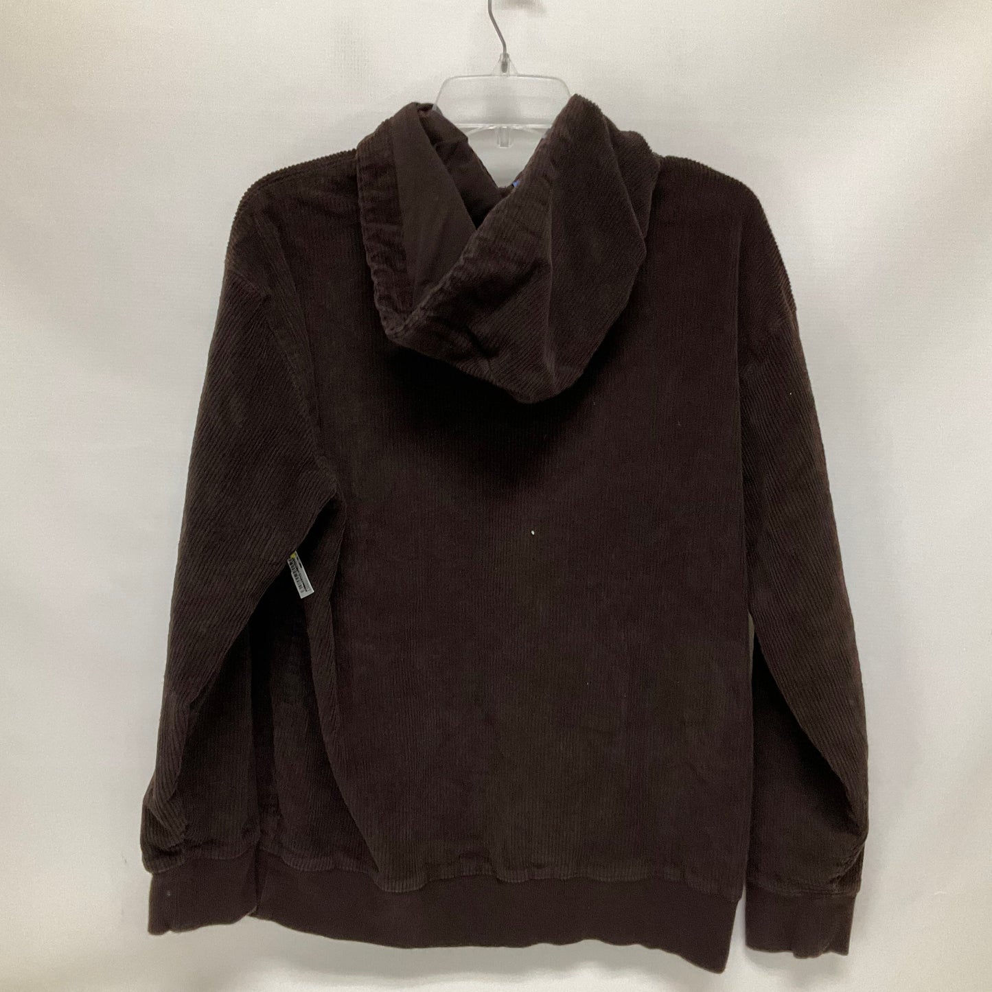 Sweatshirt Hoodie By Clothes Mentor In Brown, Size: M