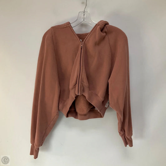 Jacket Fleece By Abercrombie And Fitch In Pink, Size: S