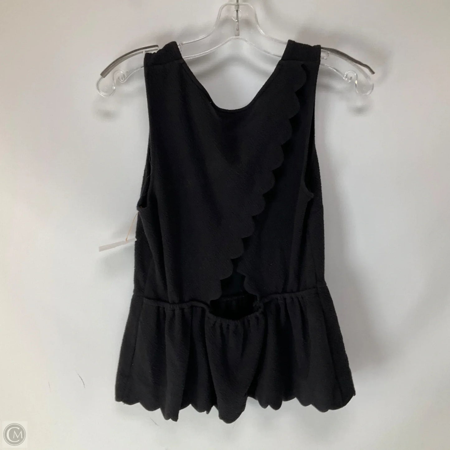 Top Sleeveless By Postmark In Black, Size: M