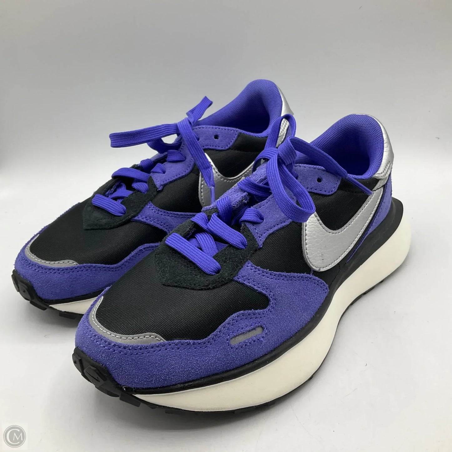 Shoes Athletic By Nike In Black & Purple, Size: 7