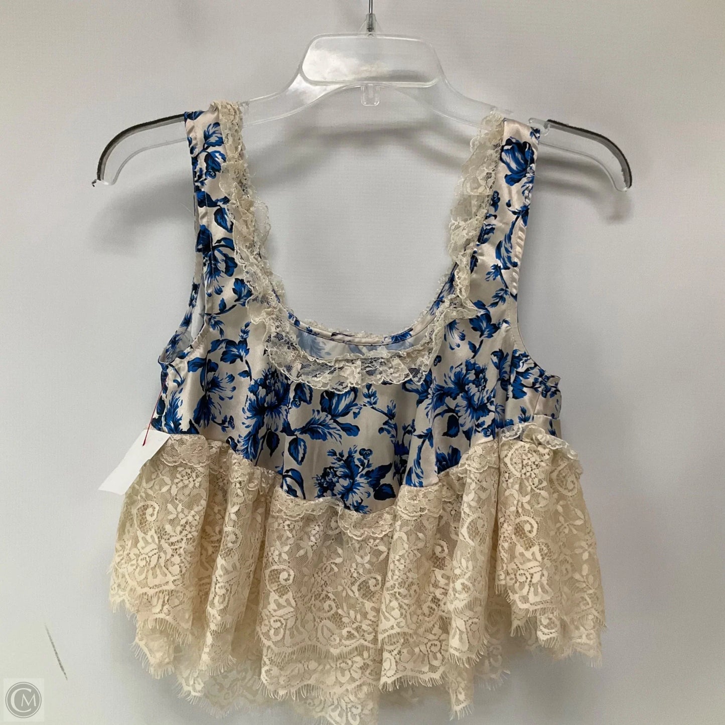 Top Sleeveless By Anthropologie In Floral Print, Size: Xs