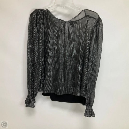 Top Long Sleeve By Evereve In Black, Size: Xs