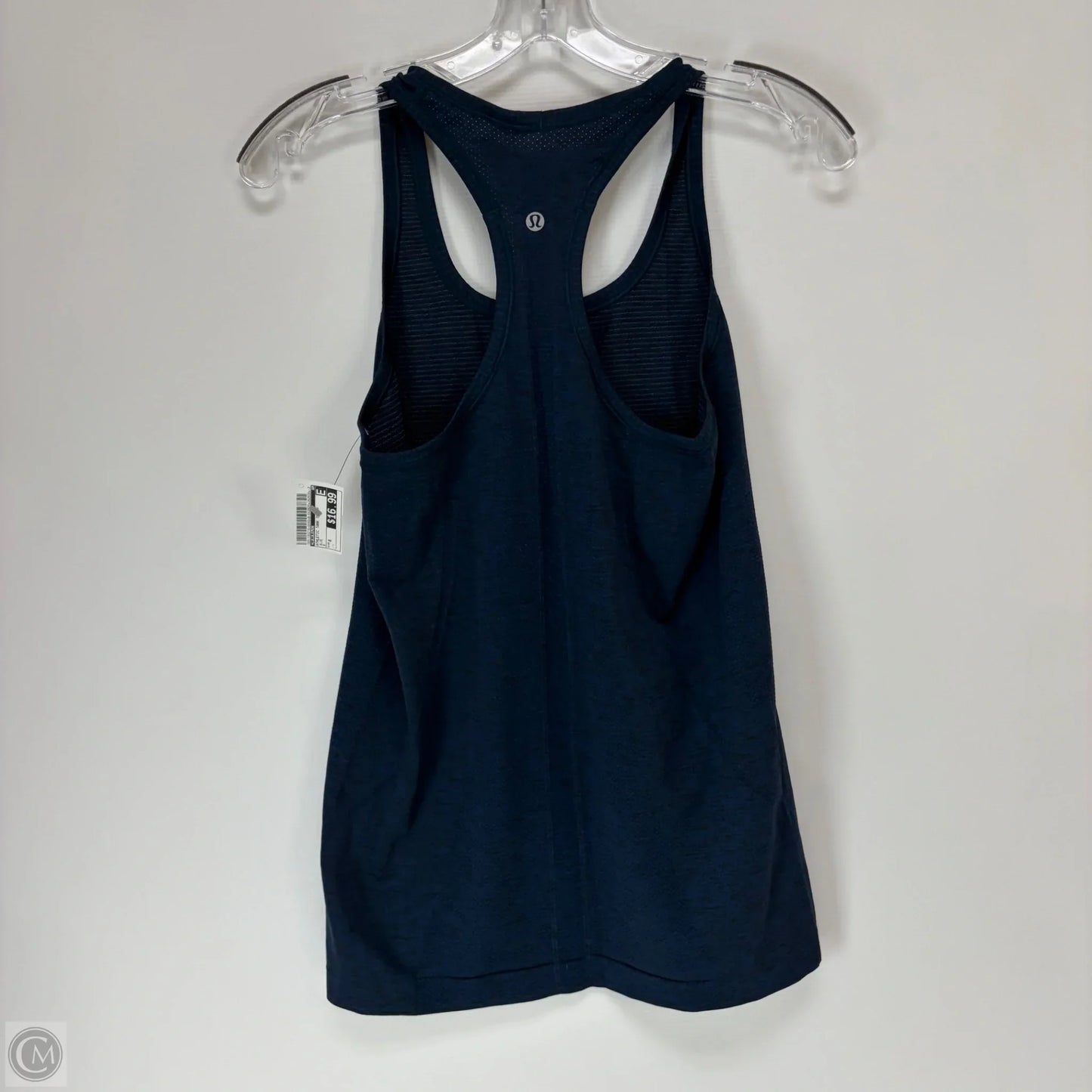 Athletic Tank Top By Lululemon In Blue, Size: 8