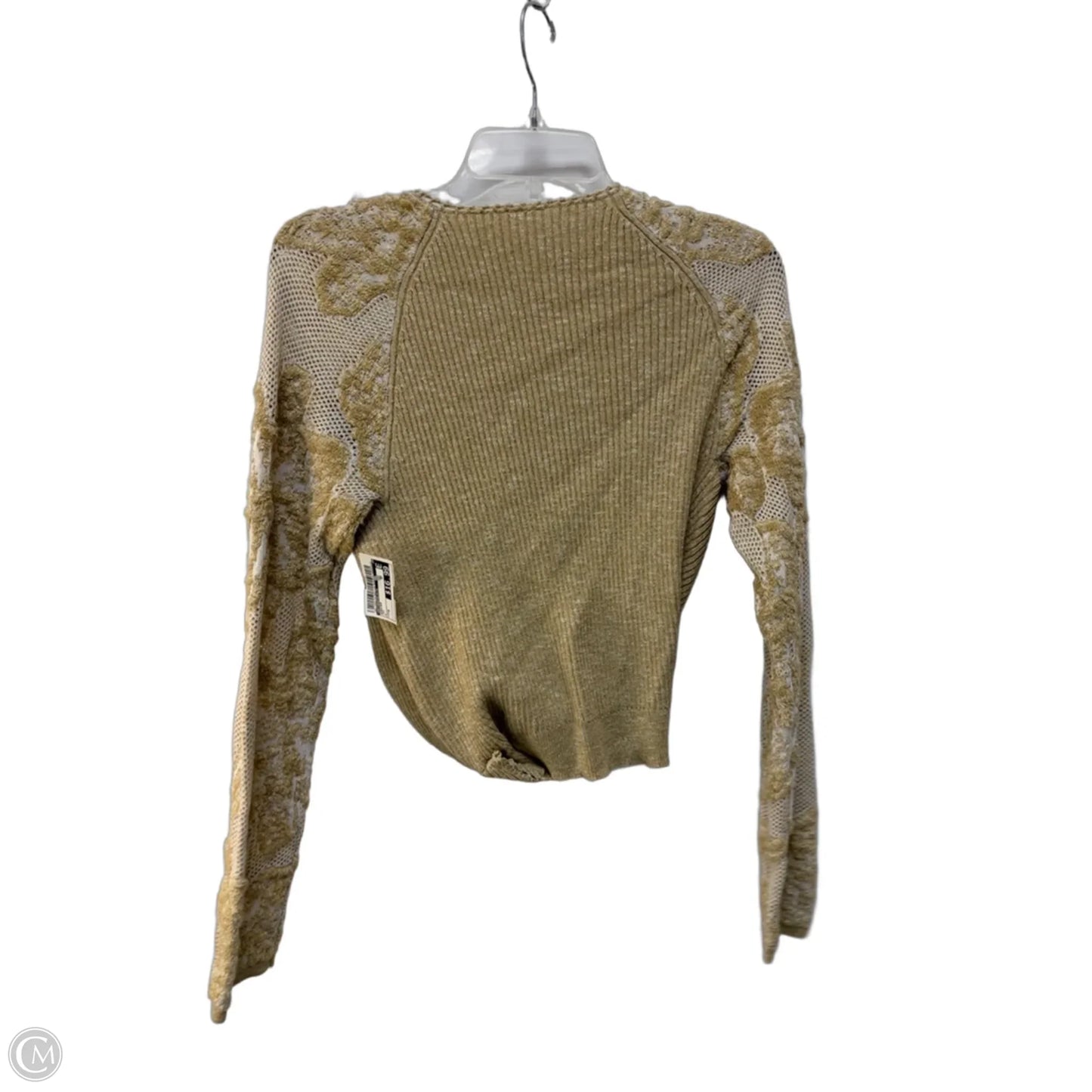 Sweater By Anthropologie In Tan, Size: M