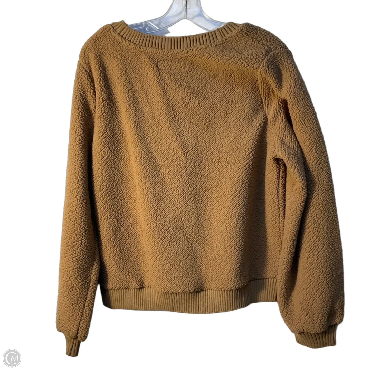 Sweatshirt Crewneck By Abercrombie And Fitch In Brown, Size: L